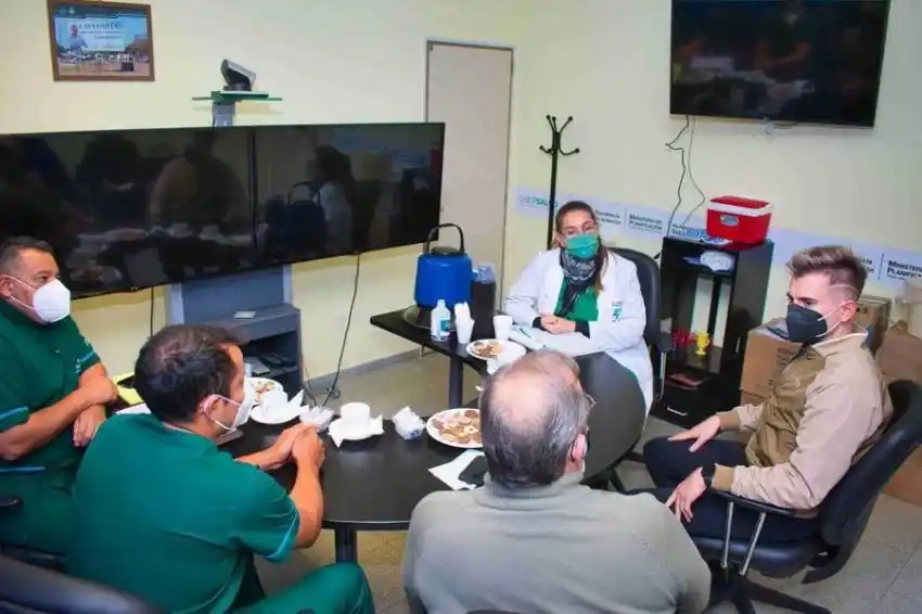 Crearon en Las Lomitas el centro de ayuda comunitaria covid-19 para familias aisladas