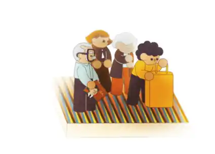 La icónica obra de Cruz-Diez abre el tema de Frank Sinatra. Foto YouTube