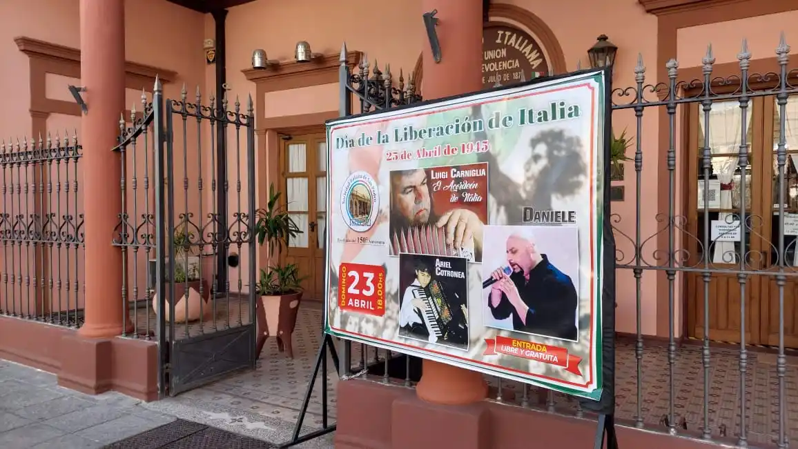 La Sociedad Italiana celebra el Día de la Liberación de Italia