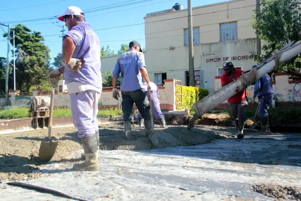 Santo Tomé: Pavimentación del acceso a la Escuela Simón de Iriondo
