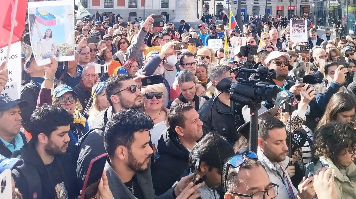 Multitudinarias manifestaciones de apoyo a María Corina Machado se desarrollaron en el mundo este #4Feb (VIDEOS)