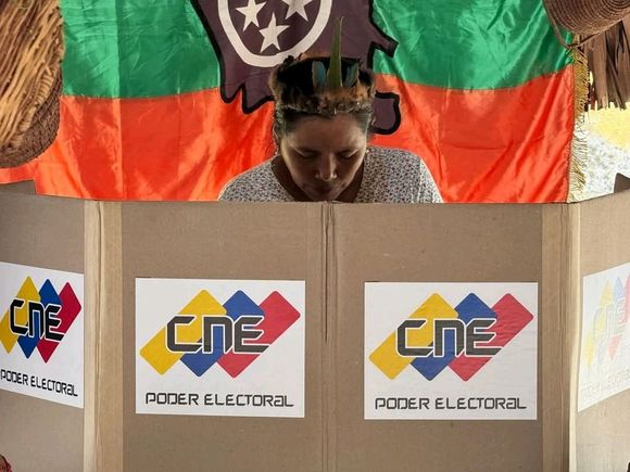 CNE: 92,97% de los voceros participaron en elecciones indígenas de este 3AGO