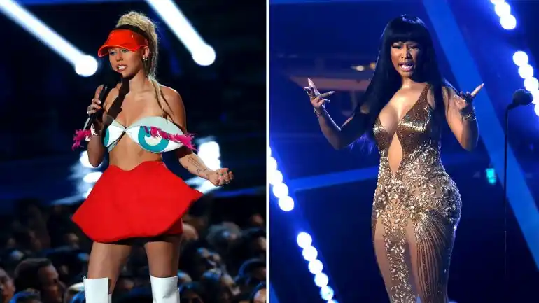 La pelea entre Miley Cyrus y Nicki Minaj en los MTV Video Music Awards