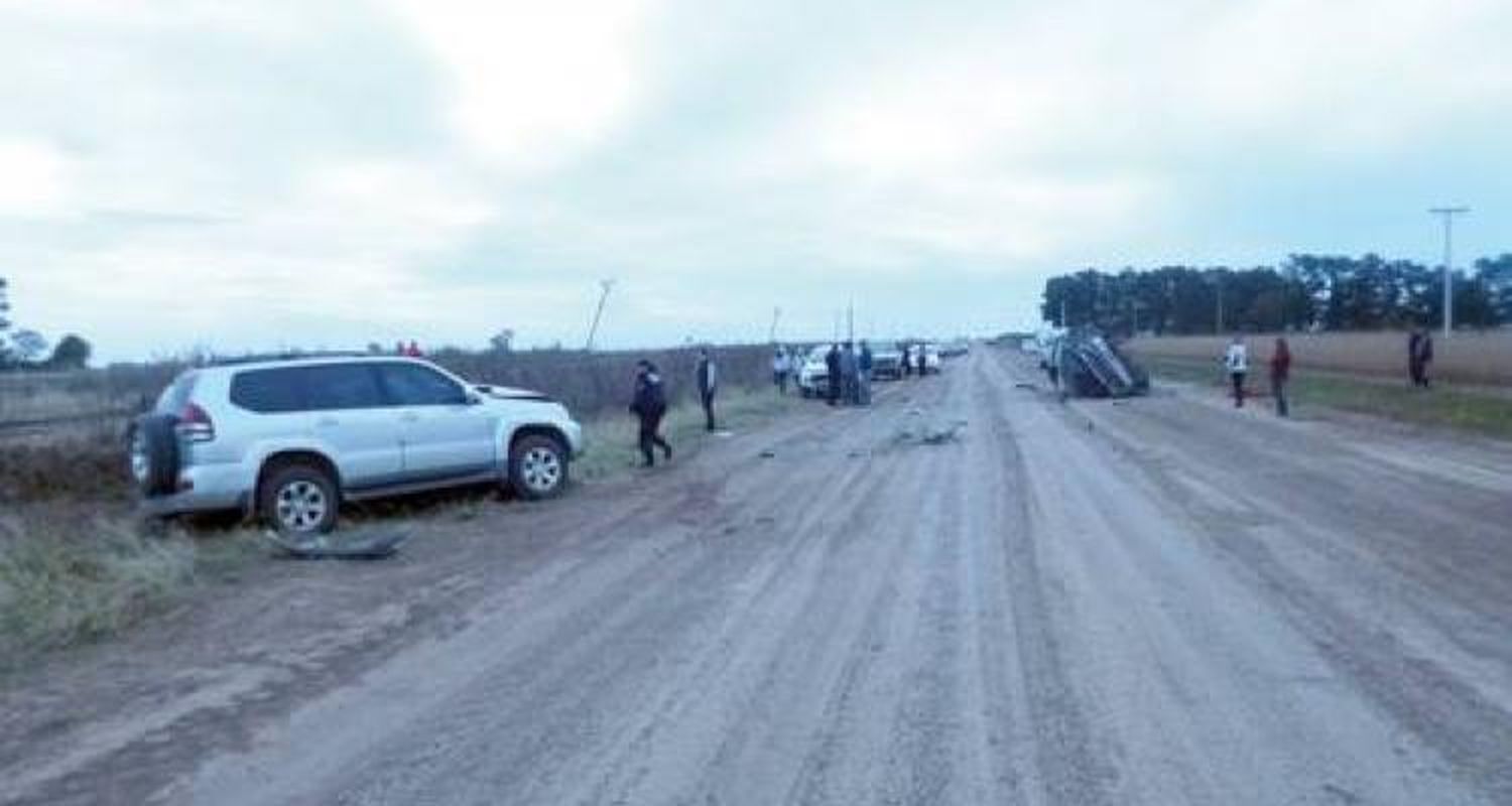 Accidente Fatal en camino rural: Se recupera en el Hospital el conductor de la Toyota