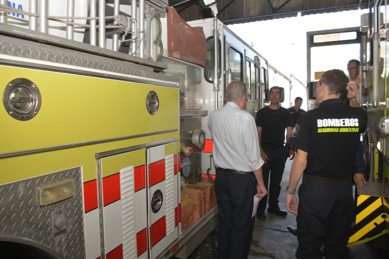 Se presentó el equipamiento de Bomberos de Tandil adquirido con un subsidio del Municipio