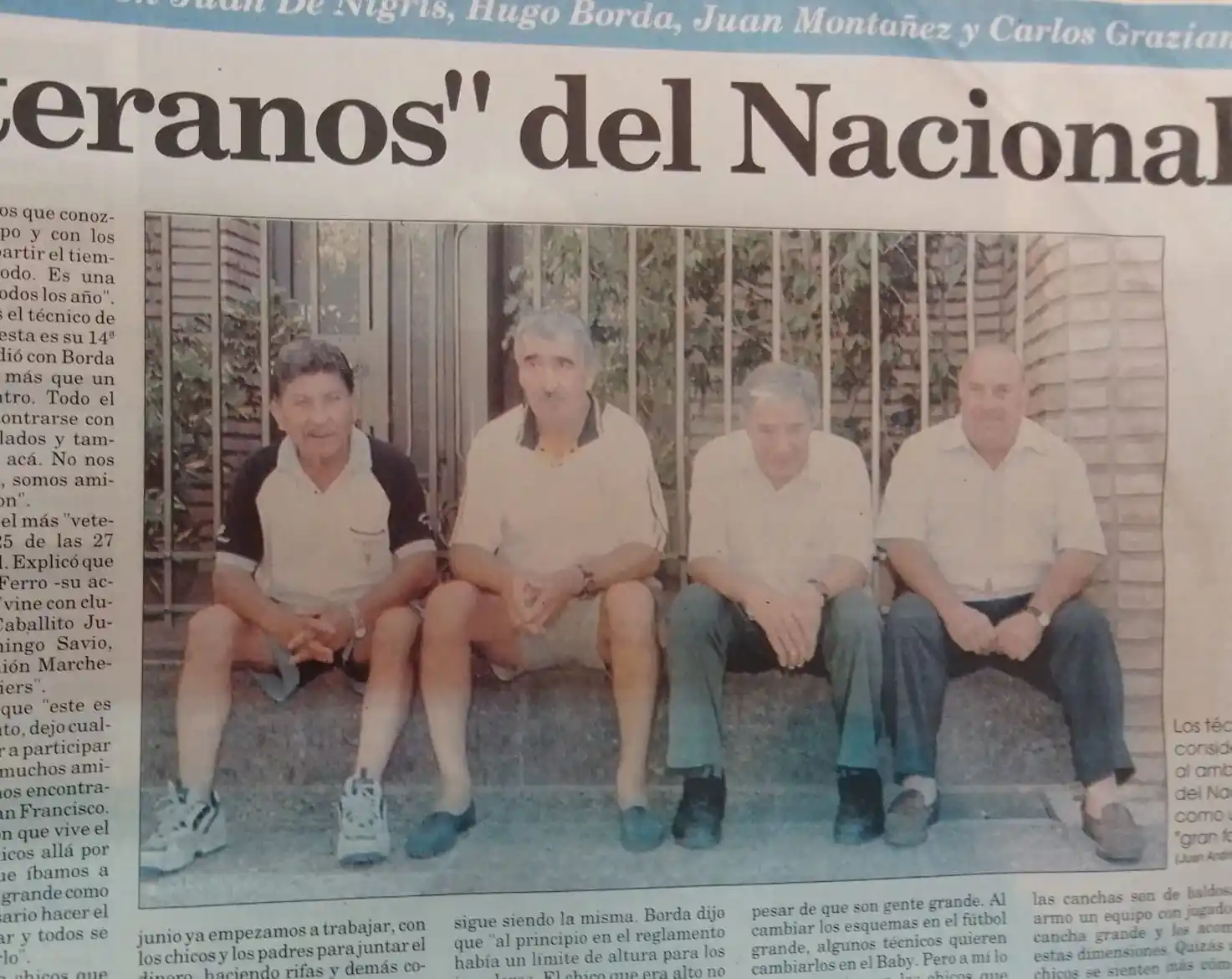Viejos entrenadores que marcaron una época en el campeonato.