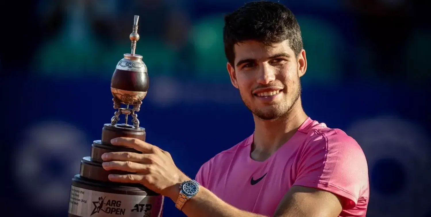 Campeón defensor: Alcaraz confirmó su presencia en el Argentina Open 2024