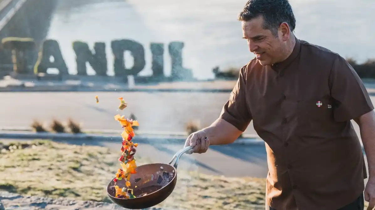 Un Risotto de hongos silvestres, Queso Tandil y ’Nduja para palpitar la Fiesta del Queso