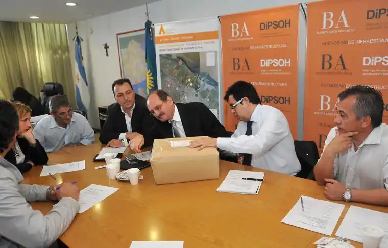 Licitaron nueve obras hidráulicas para Berisso y La Plata