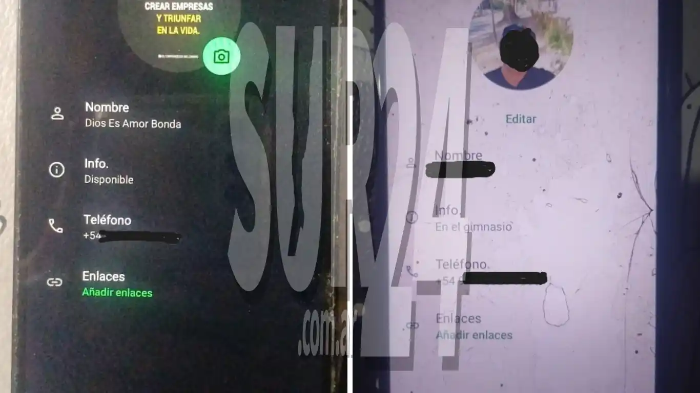 Celulares incautados amenaza de bomba Venado.