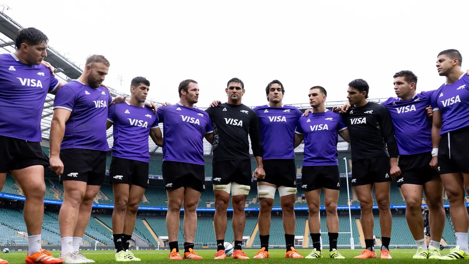 La última práctica de Los Pumas en Londres.