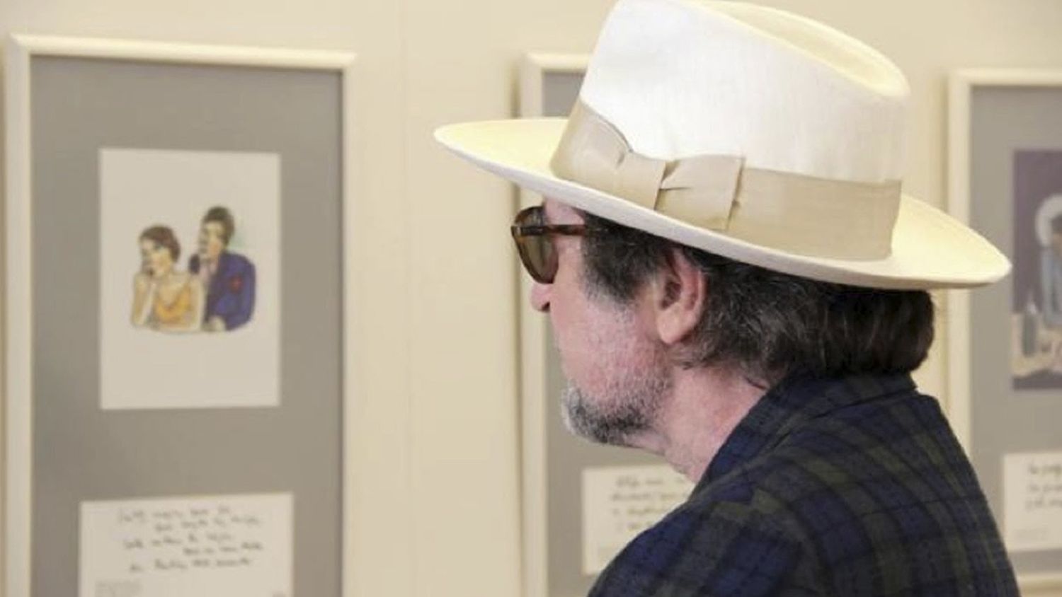 Otra faceta de Joaquín Sabina: exhibe 250 dibujos en su ciudad natal