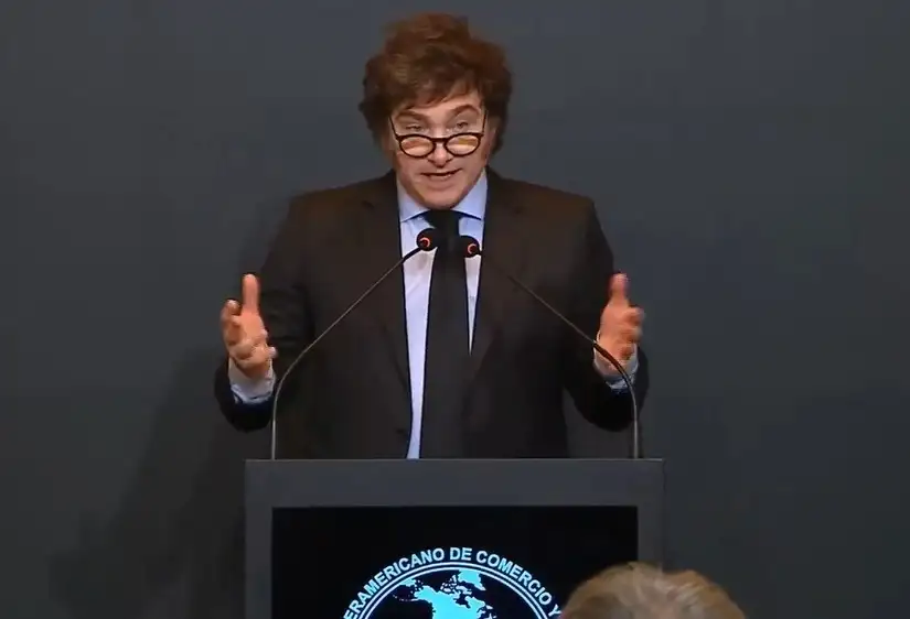 Milei participa en Suiza de una cumbre por la paz en Ucrania.