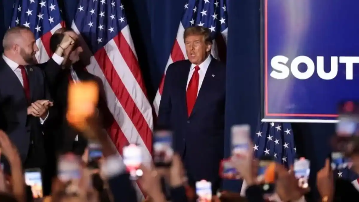 ¡CADA VEZ MÁS CERCA! Trump derrotó a Nikki Haley en las primarias de Carolina del Sur