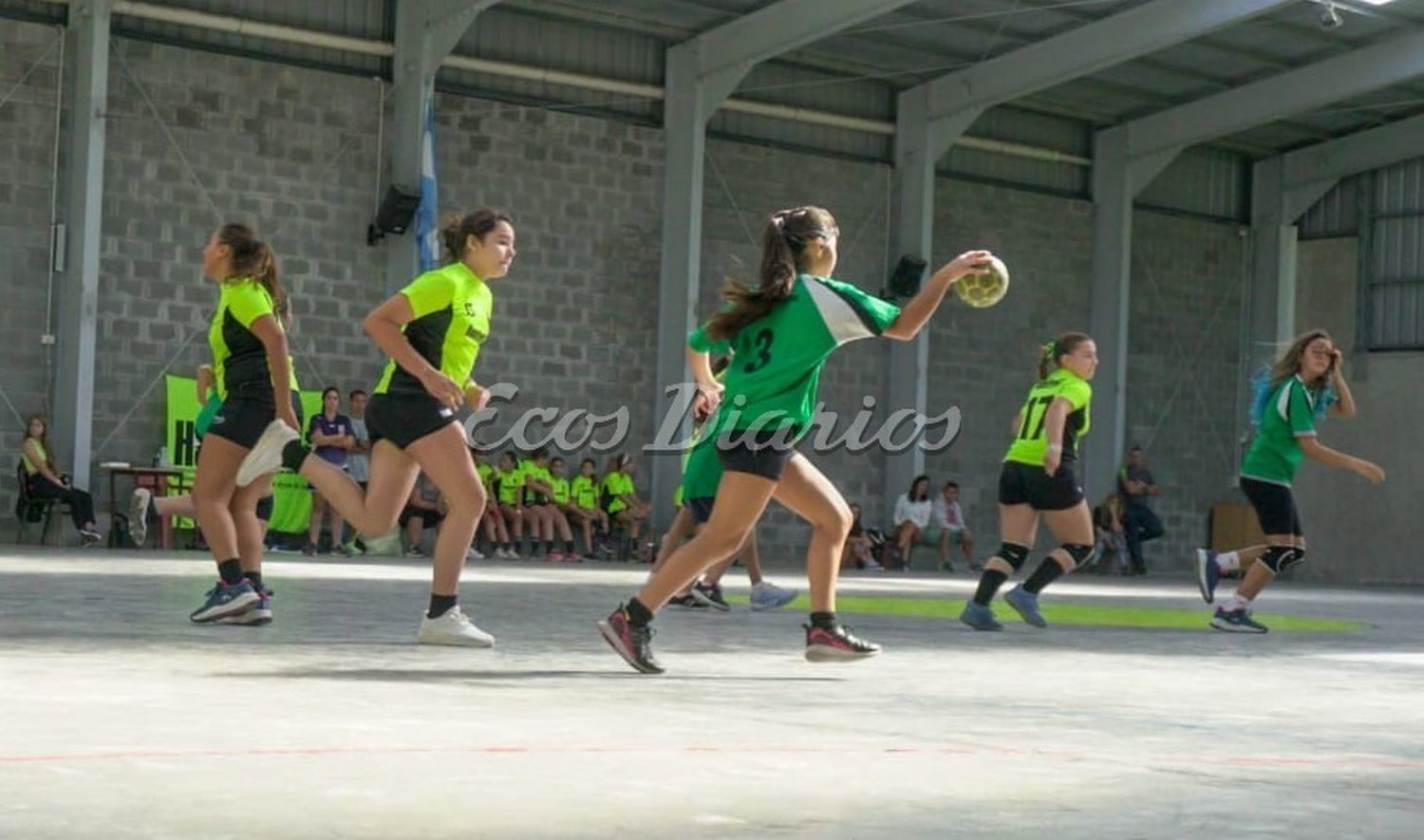 Encuentro entre Handball Necochea y Once Unidos "A"