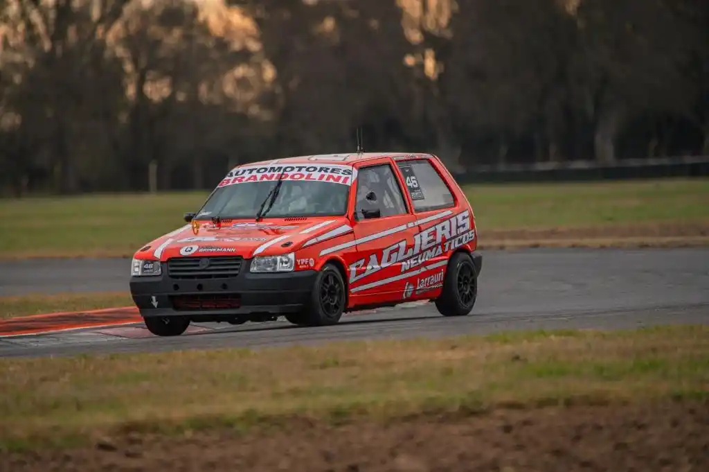 El piloto de Morteros, Claudio Caglieris.