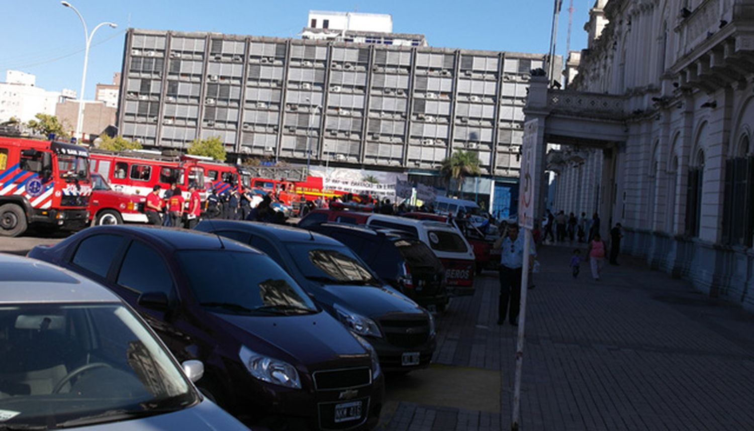 Los Bomberos se manifestarán en cada acto que encabece Urribarri