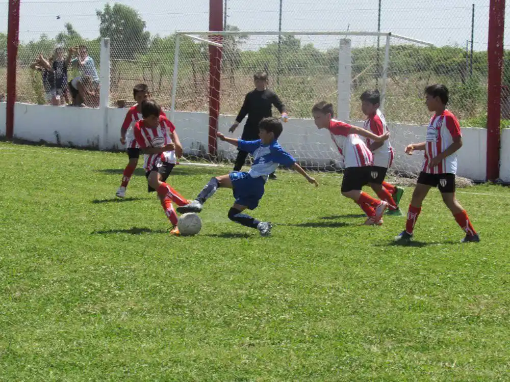 Se jugaron partido de Fútbol Infantil en cancha de B. Norte