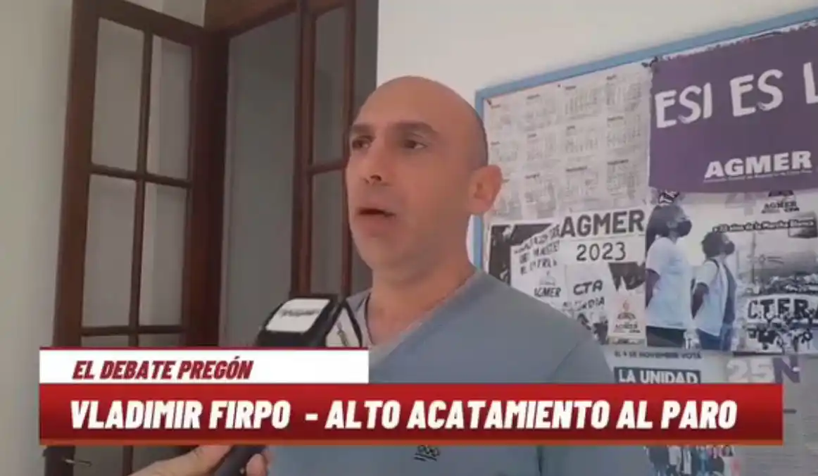 VLADIMIR FIRPO - ALTO ACATAMIENTO AL PARO