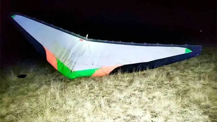 Hombre que murió al caer con su parapente �Sera el primer vuelo que hacía⬝