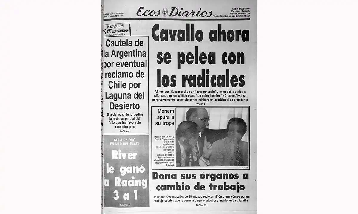 Viernes 20 de enero de 1995
