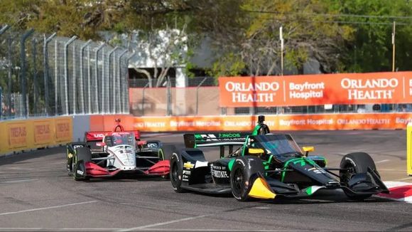Agustín Canapino finalizó 18° en la IndyCar de San Petersburgo