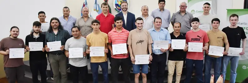 Finalizó el curso de formación sobre automatización industrial