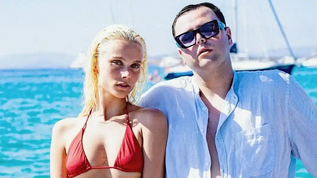 Del otro lado de la cámara. Tomi con Valentina