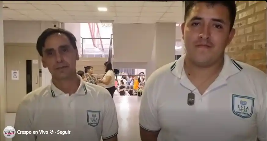 El mejor legado: padre e hijo terminaron juntos el secundario