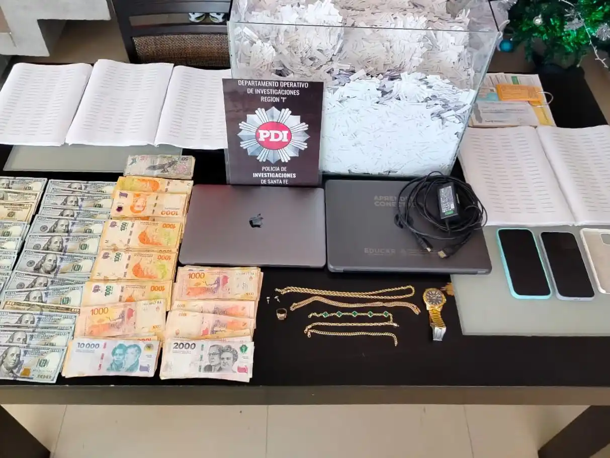 Allanaron viviendas en Santa Fe y Santo Tomé por juego clandestino y hay dos imputados