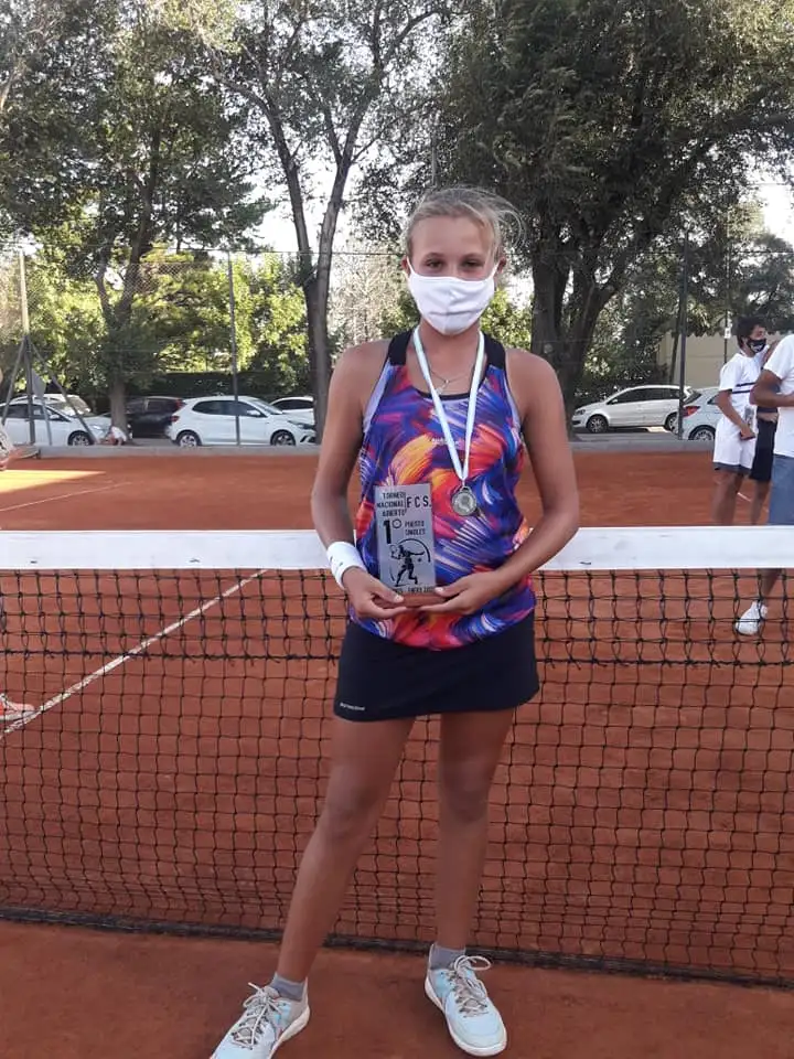 Sol Larraya Guidi fue campeona en sub 14