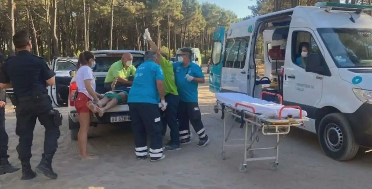Dos accidentes con cuatriciclos en Pinamar: uno de los conductores está grave