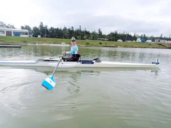 Brenda Sardón podrá participar en París. Foto: La Mañana