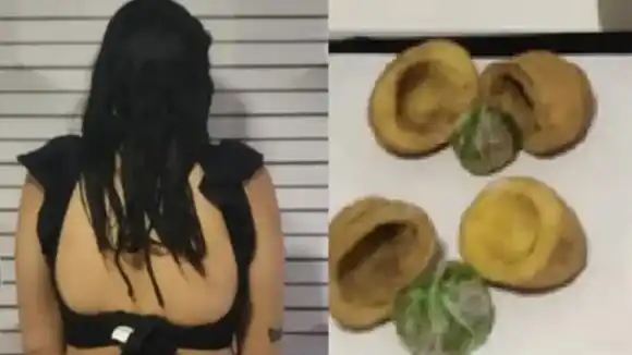 ¡PAPAS ALIÑADAS! Mujer llevaba cannabis escondida en la comida para un reo