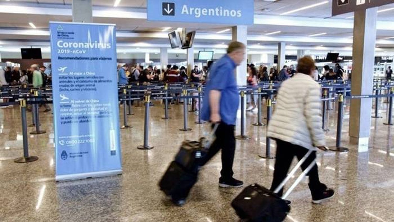 "Lo que hacemos en las  fronteras es para cuidar a la gente", dijo Carignano