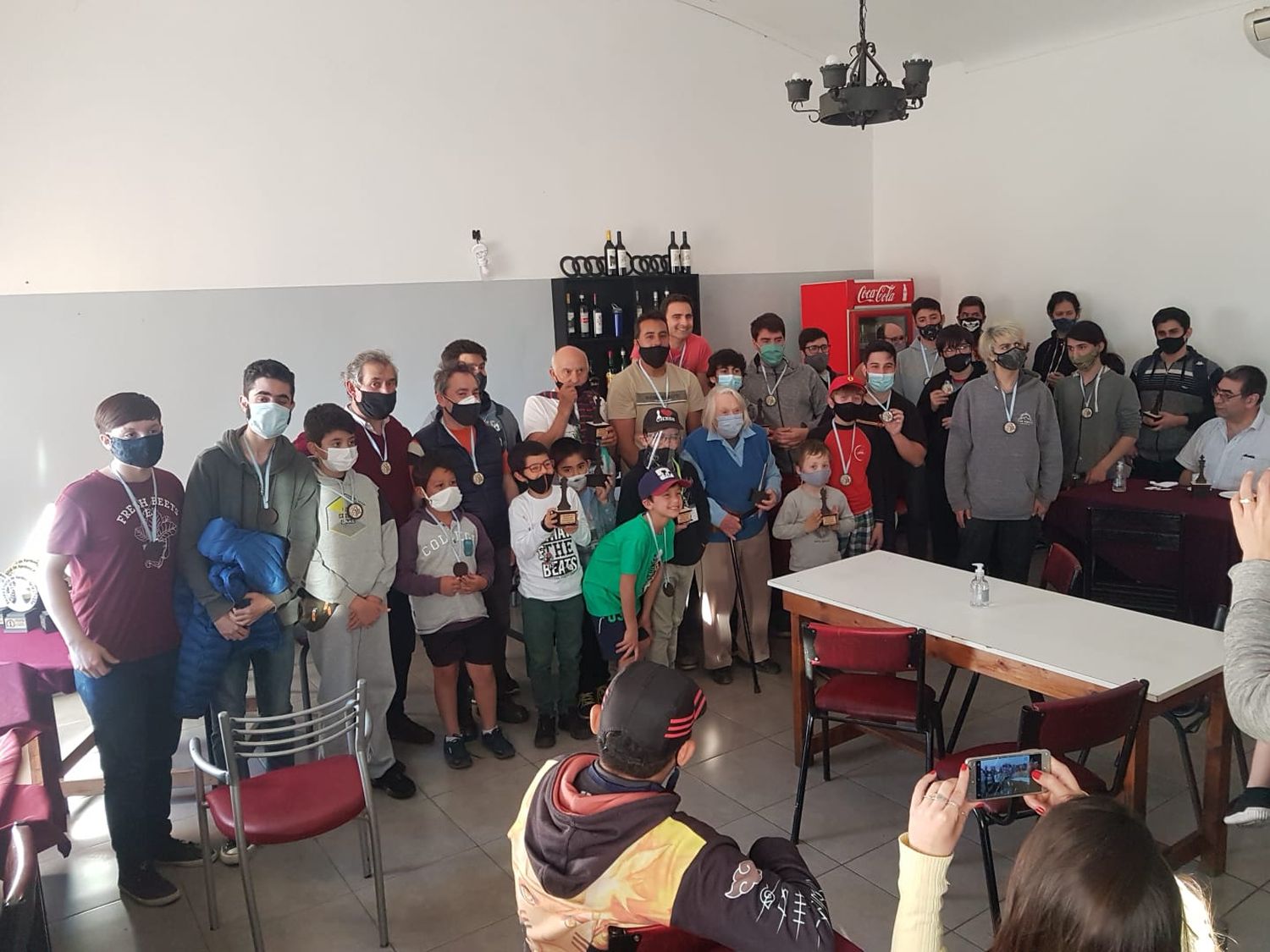 Se disputó el torneo de ajedrez del reencuentro