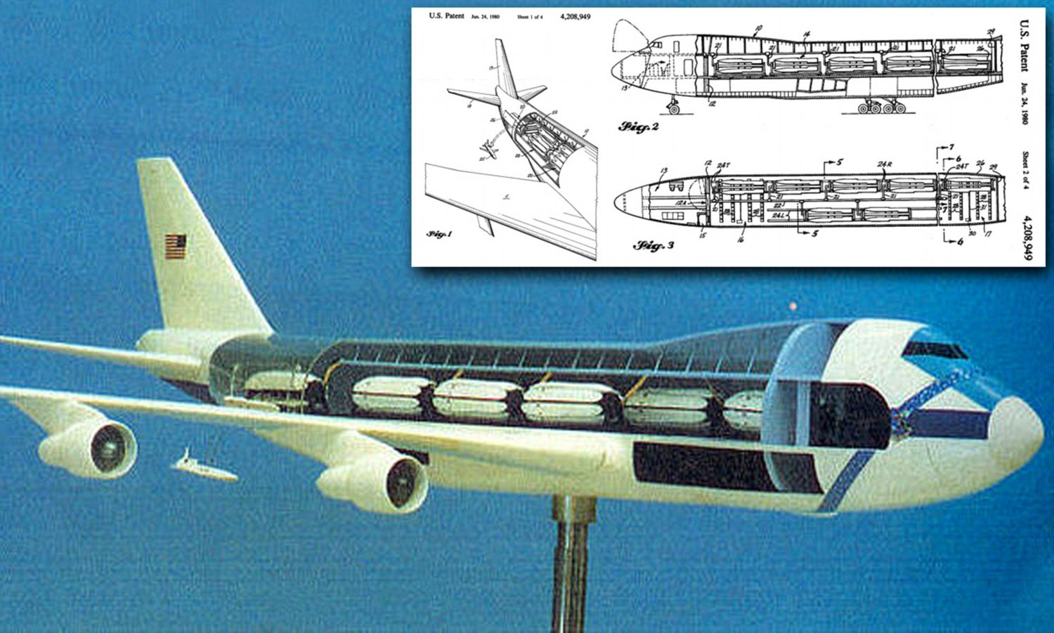 Arsenal Plane, la vieja idea de un avión de carga lleno de misiles vuelve a tomar ímpetu