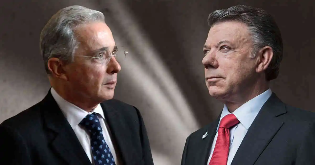 ¡ENFRENTADOS! Juan Manuel Santos enfrenta denuncia penal hecha por Álvaro Uribe Vélez