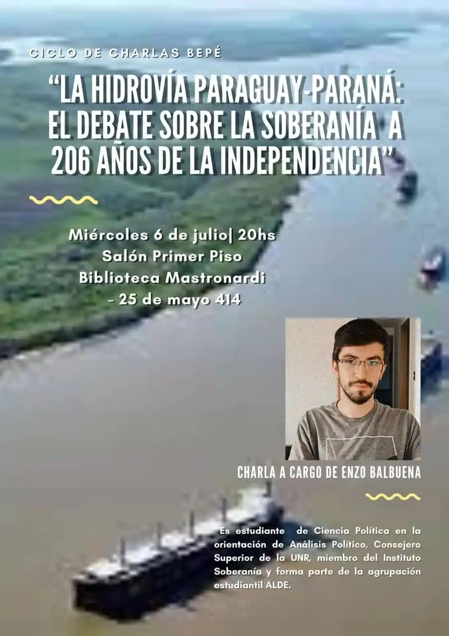Enzo Balbuena se presentará en el ciclo de Charlas BePé 2022