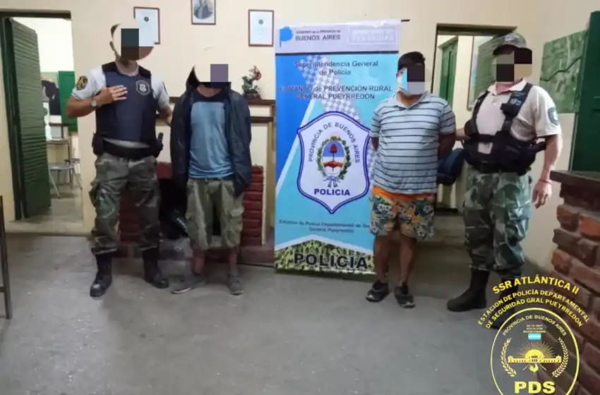 Detuvieron a una banda que robaba choclos