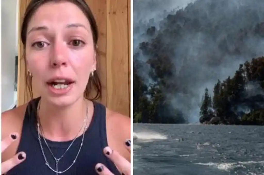 Los incendios afectan a los parques nacionales Nahuel Huapi y Los Alerces,