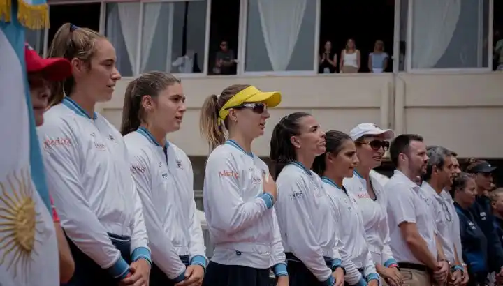 El equipo argentino no pudo con Brasil.