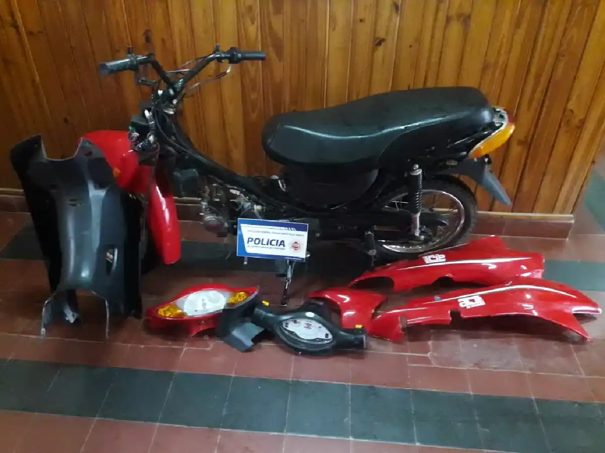 Brinkmann: recuperan una moto robada