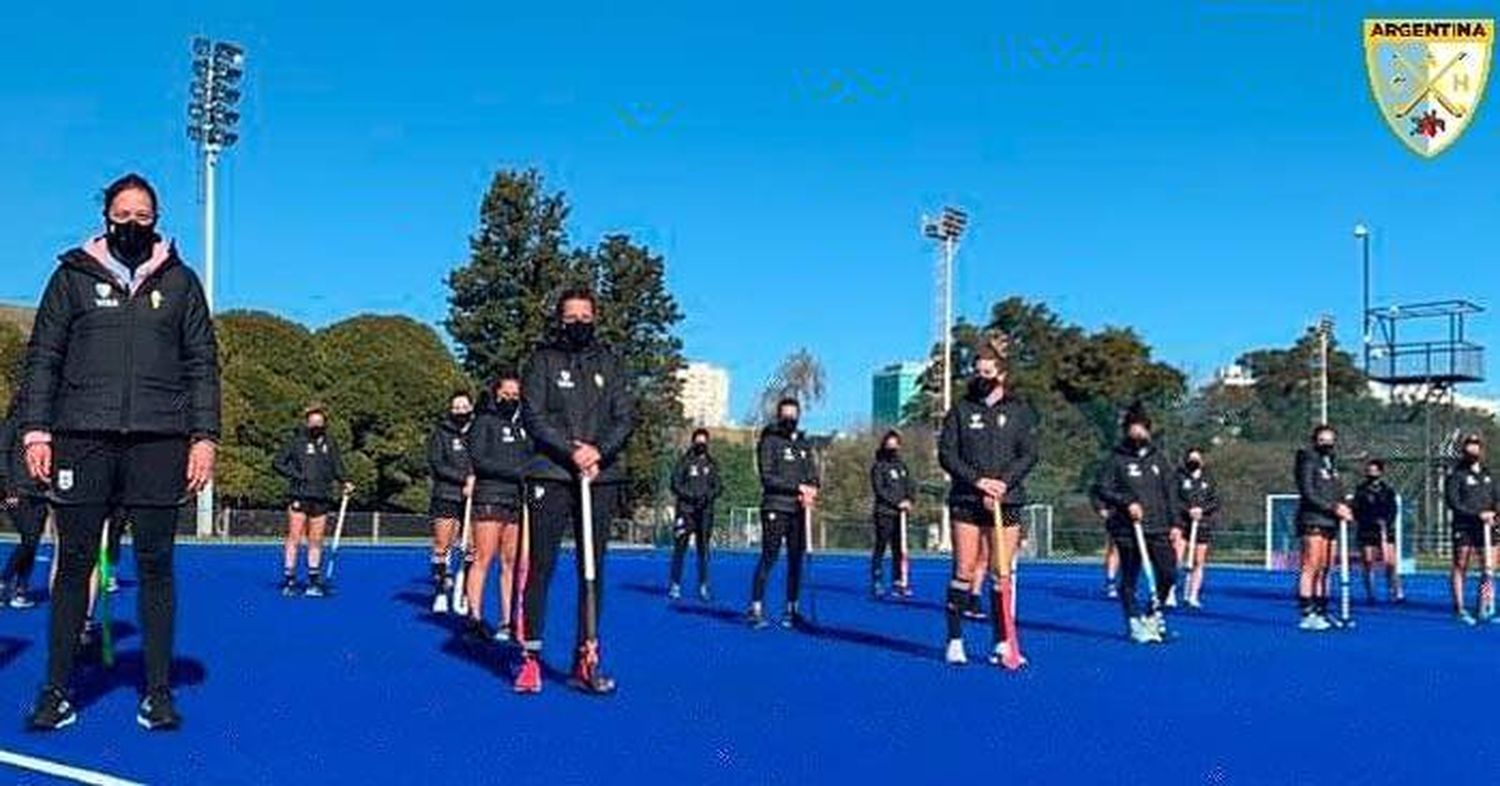 Las Leonas volvieron a entrenarse en el Cenard y con protocolo estricto