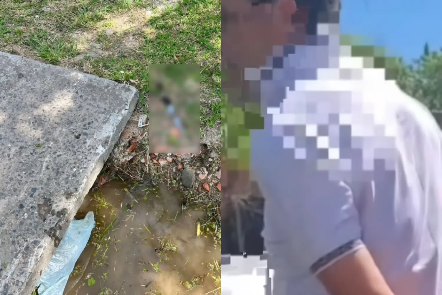 El aprehendido fue trasladado a la Comisaría.