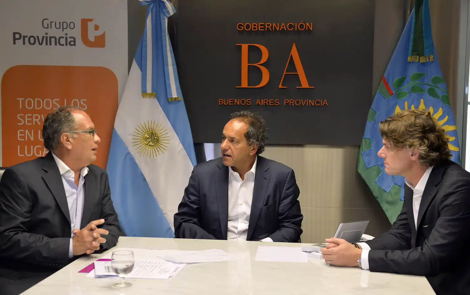 Seguridad urbana: Scioli firmó convenio con Descalzo