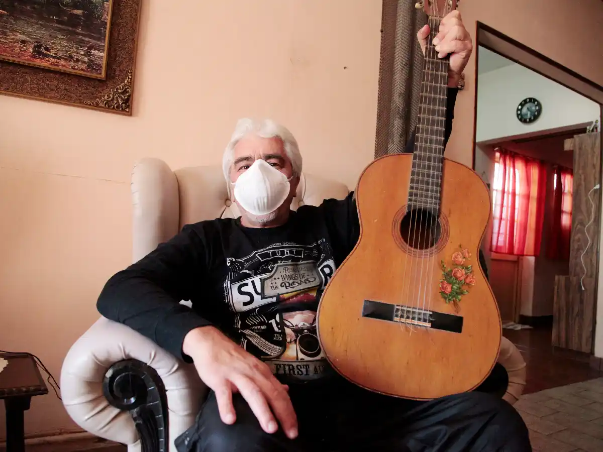 Sergio recibió el mejor regalo de cumpleaños: un  corazón para seguir cantando 