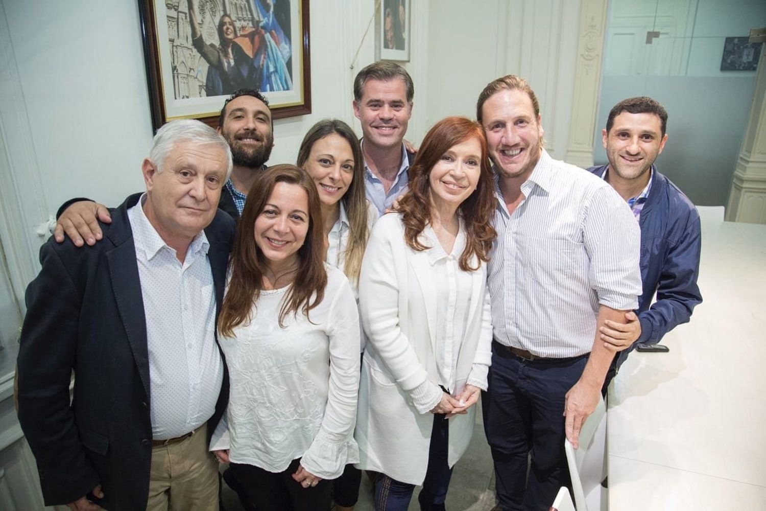 La reunión de Cristina y Piaggio en los medios de la provincia