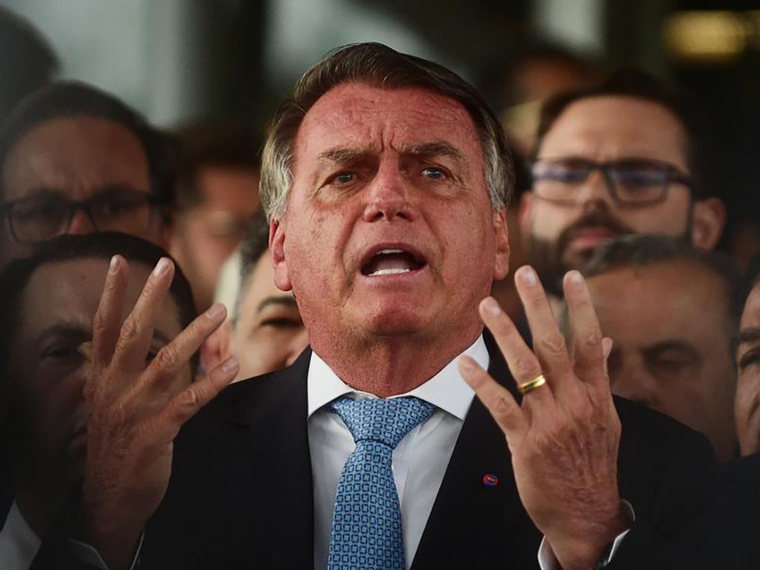 El expresidente Bolsonaro fue internado en un hospital de Natal