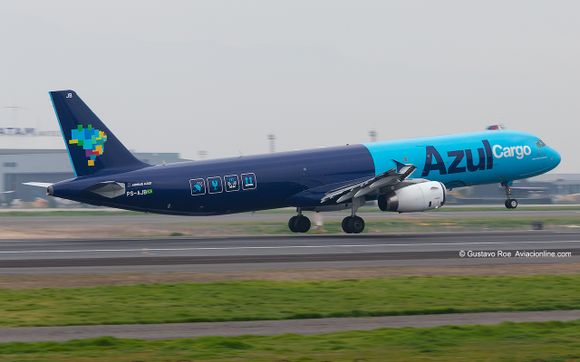 Tras llegar con su flamante A321P2F a Argentina y Chile, Azul Cargo quiere expandirse a más países de Latinoamérica